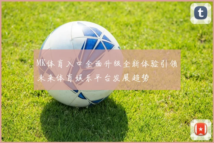 MK体育入口全面升级全新体验引领未来体育娱乐平台发展趋势